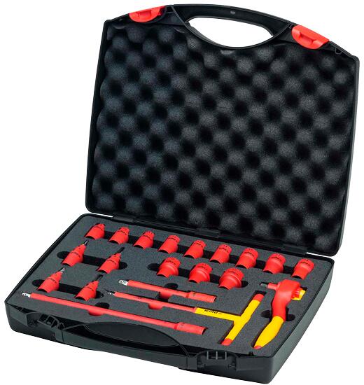 Wiha 7207NK2001 Ratschenschlüssel Set isoliert 3/8z (43023)