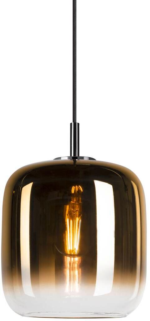 SLV PANTILO 20 PD Pendelleuchte, Ø 20cm, E27, max. 15W, Glas, gold/chrom (1006395)