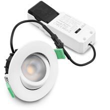 Leuchtek LED-Einbaustrahler SPMW-6W-XW, 570lm, 2700/3000/4000K, weiß (112373)