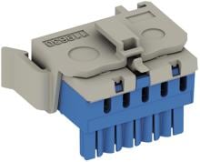 STRIEBEL & JOHN ZK50BT N Quick-Steckklemme, 5x1,5-4mm², mit Adapter, blau (2CPX062745R9999)