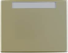 Berker 14360001 Wippe, Arsys, mit Beschriftungsfeld, hellbronze matt, Aluminium lackiert