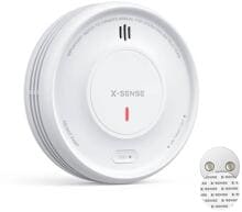 X-Sense XS0D-MR RF-Funk-Vernetzter intelligenter Rauchmelder, zwei Betriebsmodis, Fotoelektrischer Sensor, weiß (ZASXS00248WEU)