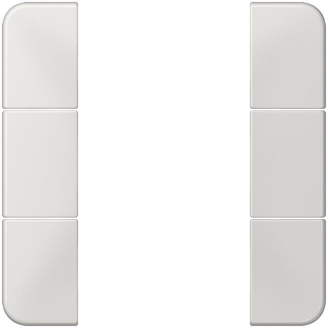 Tastensatz 3fach, komplett, lichtgrau, CD 500 & CD plus, Jung CD503TSALG