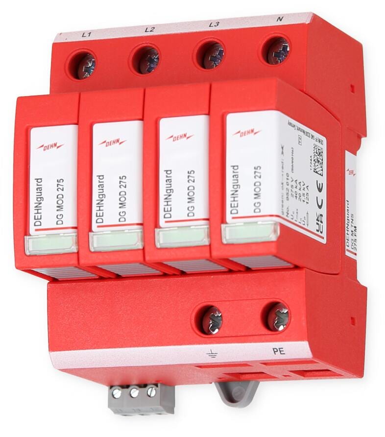 DEHN DG M TNS 275 FM Überspannungsableiter Typ2, 4-pol für TN-S Systeme