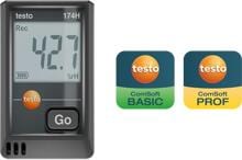 Testo testo 174 H Mini-Datenlogger für Temperatur und Feuchte mit USB-C (0572 1741 02)
