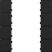 Gira Wippenset 4f Tastsens.4.55 Plus  Schwarz m (5020005)