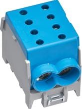 Hager KH70B Hauptleitungsabzweigklemme, 1-polig, 2x70/2x50mm², blau