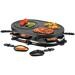 Unold 48795 Gourmet Raclette, 1200W, 8 Pfännchen, stufenlose Temperaturregelung, schwarz