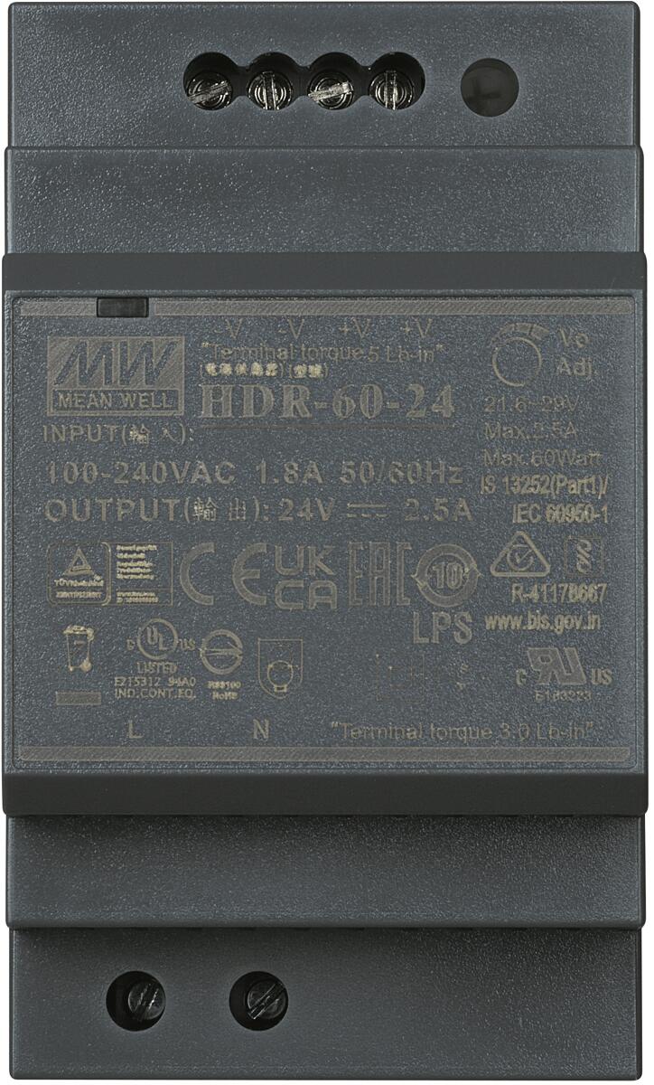 Legrand Reiheneinbau-Netzgerät für EASYKIT Video-Türsprechanlagen-Set mit 2-Draht-Anschluss, Farbmonitor & Weitwinkelkamera, schwarz (SP102)