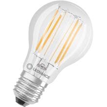 LEDVANCE LED Classic A 75 Filament DIM P 7.5W 827 Clear E27 Dimmbare LED-Lampe, 1055lm, 2700K