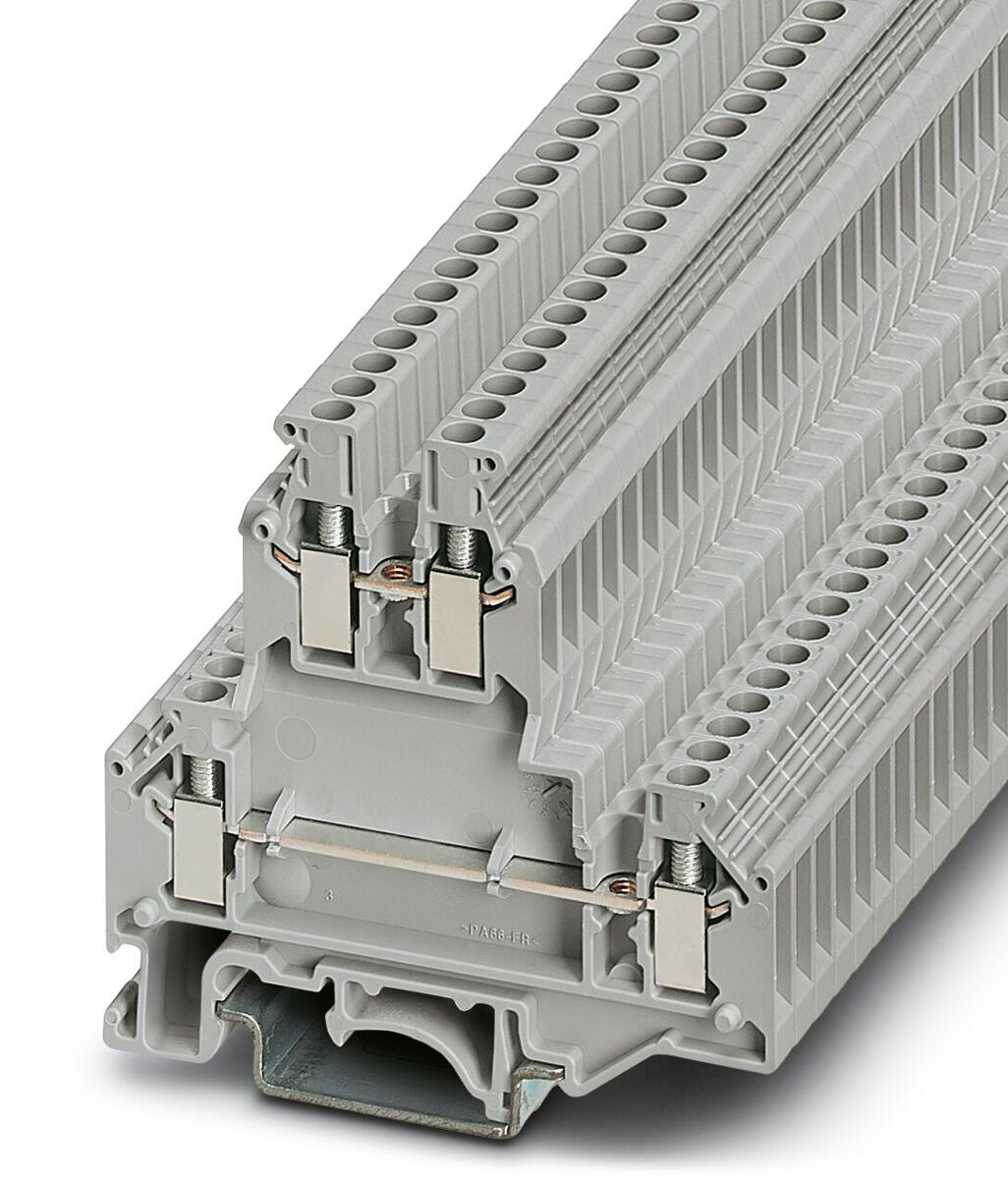 Phoenix Contact Doppelstockklemme - UKKB 3, 0,2-4mm², grau (2771010)