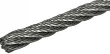 Dehn SEIL 10 V4A R100M Seil, 10mm, 7x19x0,68mm, R 100m, +/-5%, NIRO (V4A) (850010)
