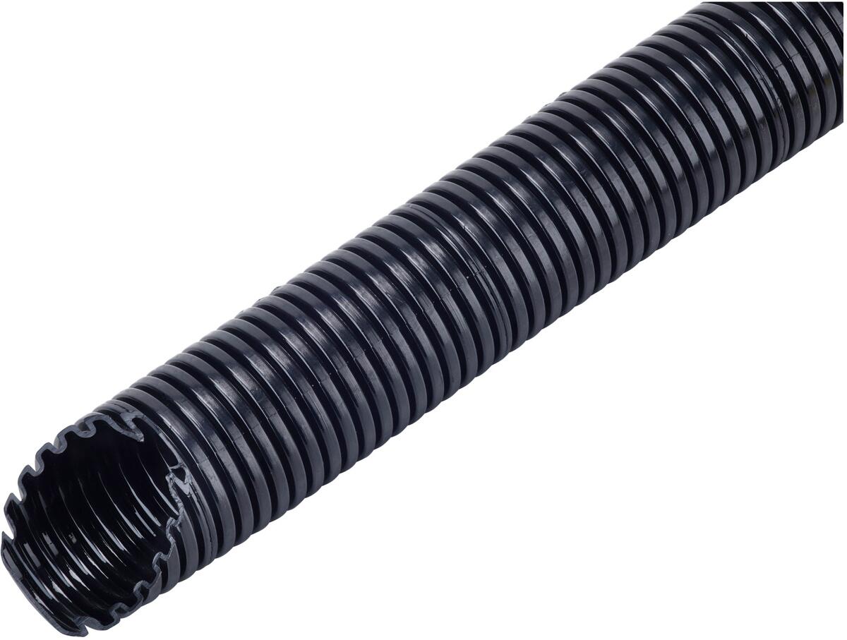 Fränkische FTPSF-48B.25 Kunststoff-Wellschlauch, 53,8mm, 45,6mm, schwarz (4600004800), 25m