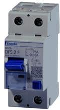 Doepke DFS2 016-2/0,30-F Fehlerstromschutzschalter 016-2/0,30A, 2-Polig, Typ F (09116020)
