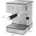 ProfiCook PC-ES 1209 Espressoautomat, bis 20 bar, stufenlose Dampfmenge, inox (501209)