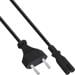 InLine Netzkabel, Netzstecker auf Euro 8 C7 Stecker