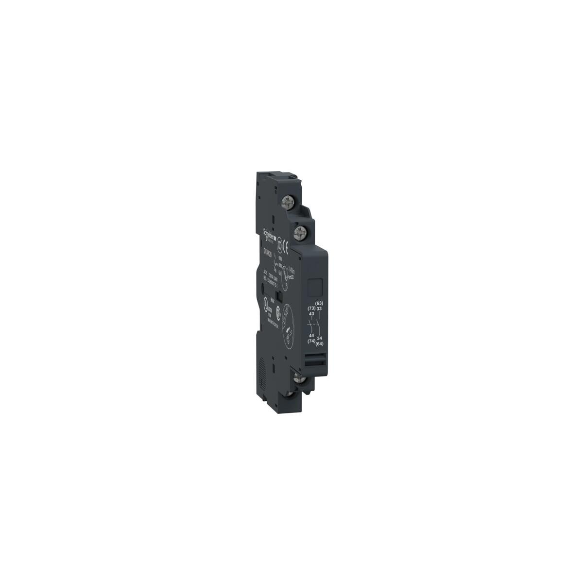 Schneider Electric Hilfsschalterblock, 2S, seitlich (GVAN20)