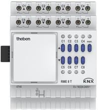 Theben RME 8 T KNX 8-fach Schaltaktor/4-fach Jalousieaktor, MIX2, 2000 Watt (4930205)