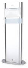 Theben theLeda D B AL LED-Leuchte Poller-Leuchte (kurz) Bodenmontage 8,5 Watt, aluminium, Spot, 3000 K, warmweiß, Bewegungsmelder 1020905