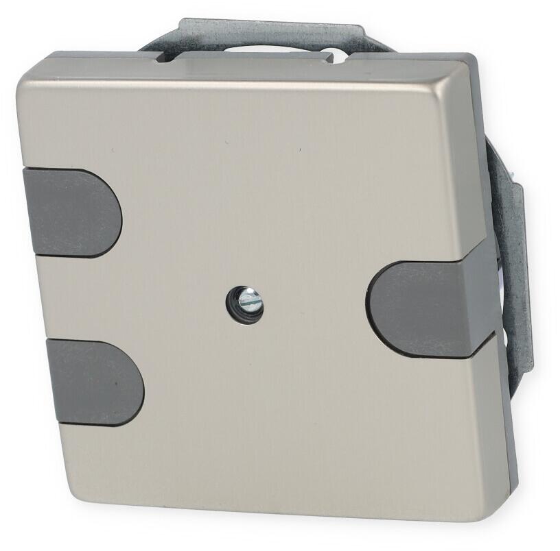 Busch-Jaeger 1749-866 Zentralscheibe, Pur Edelstahl, edelstahl (2CKA001710A3752)