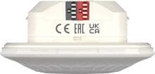 Theben LUXA 103 S360-12 KNX UP WH Präsenzmelder (PIR) Deckenmontage Unterputz innen, 360° rund, max. 12 m, 2 Kanäle Licht, 2 Kanäle Präsenz, HKL 1039052