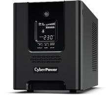 Cyberpower USV PR xxxxELCDSXL USV-System, 1-Phasig, Towermontage, Line-Interaktive, 2200 VA, 1980 W, schwarz