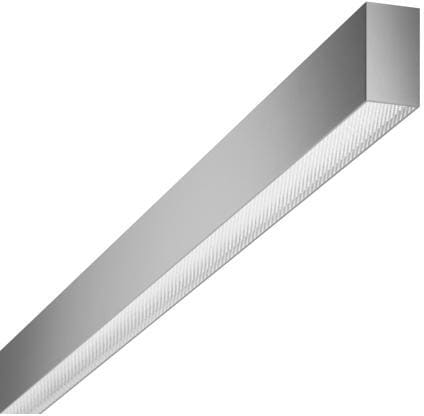 Brumberg BIRO40 Anbau-Profilleuchte, Länge 1.140 mm, Höhe 75 mm, Breite 40 mm, 3.000-1.800K, 1362lm, direkt, silber (7412182016)