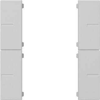 Gira Wippenset 2f Tastsens.4.55 Plus Grau m (5018015)