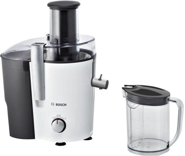 Bosch MES25A0 Entsafter VitaJuice 2, 700 W, Edelstahl-Microsieb, 2 Schaltstufen, anthrazit/weiß