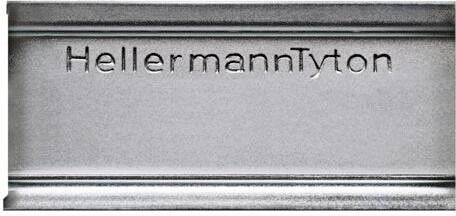 Hellermann DELTA-3-ST-ML 35x7,5 Tragschiene, 2m, ungelocht, weiß chrom (181-47250)