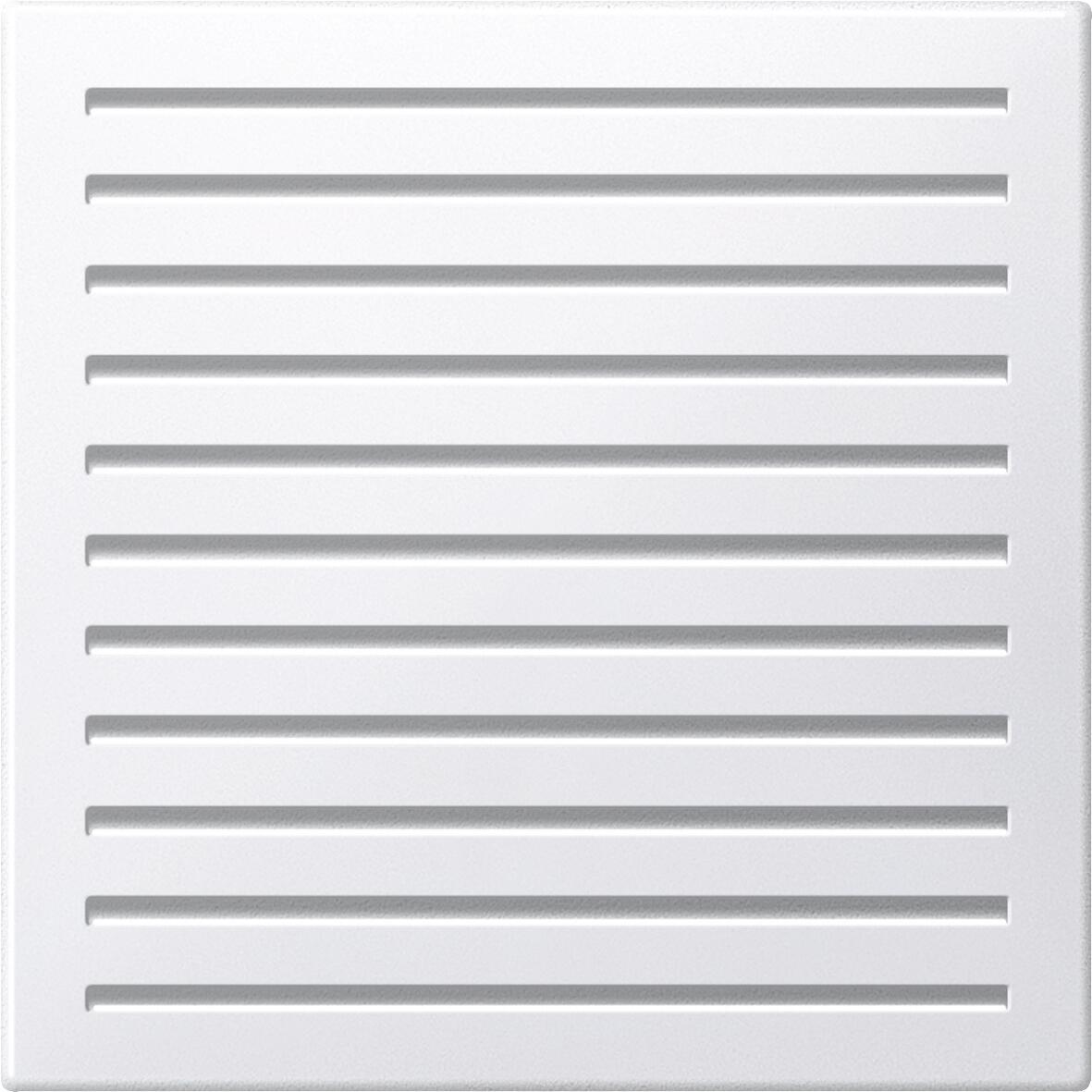 Merten MEG4450-0325 Zentralplatte für akustischen Signalgeber, System M, aktivweiß glänzend