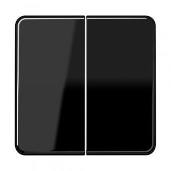 Jung CD595SW Wippe, 2fach, schwarz