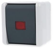 JUNG 806KOW Wipp-Kontrollschalter 10 AX 250 V ~