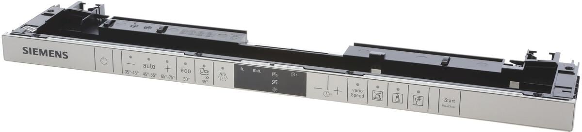 Bosch Siemens 00747089 Blendenkasten, Edelstahl, 6 Programme, 6 Zusatzfunktionen