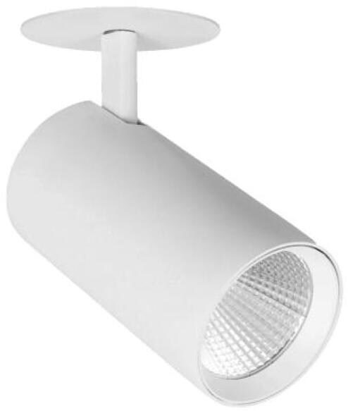 Brumberg TRAXX MAXI LED-Halbeinbau-Richtstrahler, 230 V AC, 50 Hz, 24 W, 40°, 3.500 K, CRI > 90, 3085 lm, weiß (88804175)