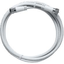 Axing MAK 150-80 F-Modem-Kabel 1,5m Weiß axiale Stecker doppelt geschirmt Vodafon (MAK15080)