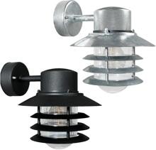 Nordlux Vejers Down Wandleuchte, E27, IP54, 60W, dimmbar