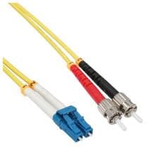 InLine LWL Duplex Kabel, LC/ST, 9/125µm, OS2