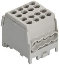 Pollmann HLAK 25-1/6 M2 GRAU Hauptleitungsabzweigklemme, minimodular, 130 A (2080173)