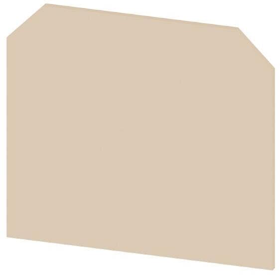 Weidmüller AP SAK35/TW SAK16 Abschlussplatte, 1,5mm, beige (0303660000)
