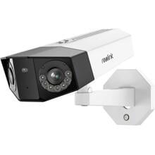 Reolink Duo Series P730 Intelligente 4K PoE Kamera mit zwei Objektiven und 180°  Panoramasicht, weiß