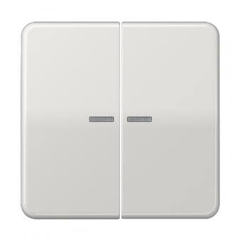 Jung CD595KO5BFLG Wippe mit Lichtleiter, lichtgrau