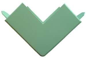 Protec.class PLFAE 6060 Außenecke 60x60 mm, lichtgrau (05100527)