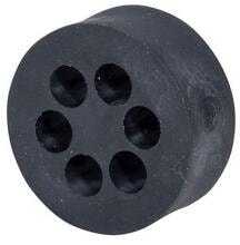 Plica DE M32 EPDM Mehrlochdichtung, Santoprene, schwarz (93534403266)