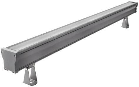 Brumberg LAVILO I MAXI LED-Wallwasher, IP66, DALI dimmbar, schwenkbar, 44W, L=1150mm, 3500K, 5400lm, 10°x40°, titan (60861645)