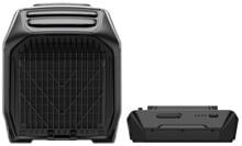 EcoFlow WAVE 3 EU Bundle inkl. WAVE 3 Batterie, mobiles, tragbares Klimagerät inkl. Batterie 1024Wh, 1800W Kühlen und 2000W Heizen, IPX4, grau