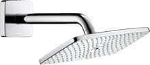 hansgrohe Raindance E Duschkopf 240 1 Strahlart wassersparend mit Brausearm, Metall, 9 l/min, 250 x 150 mm, Chrom, (27375000)