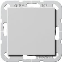 Gira 2836015 Wippschalter British Standard 20 AX Aus 2-polig, Grau matt