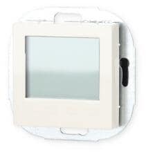Elso ELG176290 Programmierbarer Universal Temperatur Regler Einsatz mit Display, Einsätze, perlweiß
