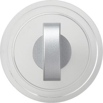Gira 146665 Knebel für Jalousieschalter bzw. -taster und Zeitschalter, TX_44, Farbe Alu